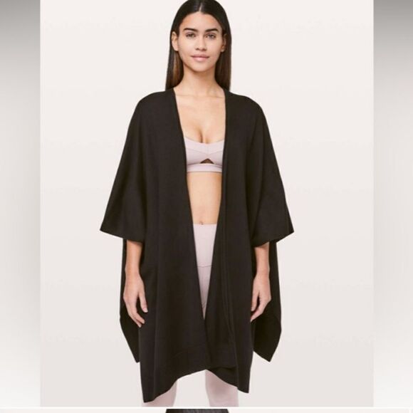 Lululemon free to coast sweater tunic wrap - Picture 3 of 15